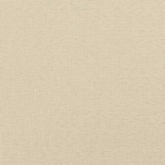 Tweezitsbank 140 cm stof cr&egrave;mekleurig 7