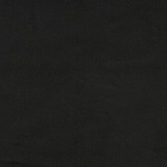 Tweezitsbank 120 cm fluweel zwart 7