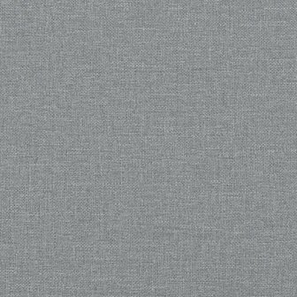 Tweezitsbank 120 cm stof lichtgrijs 7