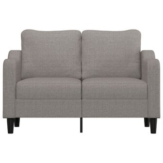 Tweezitsbank 140 cm stof taupe 3