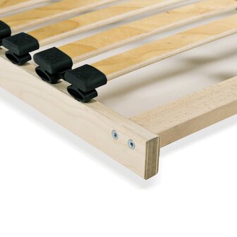 Lattenbodem met 28 latten 7 zones 100x200 cm 5