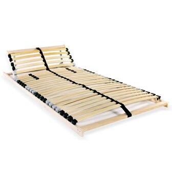 Lattenbodem met 28 latten 7 zones 70x200 cm 1