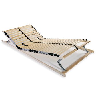 Lattenbodem met 28 latten 7 zones 80x200 cm 1