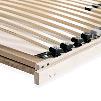 Lattenbodem met 28 latten 7 zones 80x200 cm 8