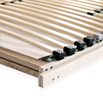 Lattenbodem met 28 latten 7 zones 120x200 cm 8