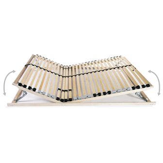 Lattenbodem met 28 latten 7 zones 140x200 cm 2