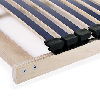 Lattenbodem met 42 latten 7 zones 140x200 cm 4