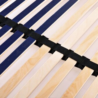 Lattenbodem met 42 latten 7 zones 140x200 cm 7