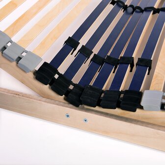 Lattenbodem met 42 latten 7 zones 90x200 cm 8