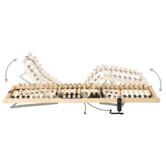 Lattenbodem met 28 latten 7 zones elektrisch 90x200 cm 2