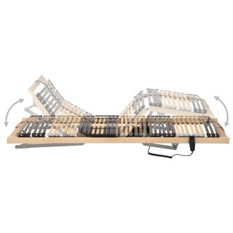 Lattenbodem met 42 latten 7 zones elektrisch 90x200 cm 2