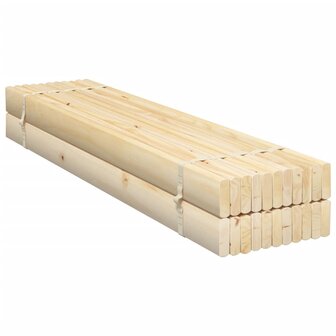 Lattenbodem 100x200 cm massief grenenhout 7