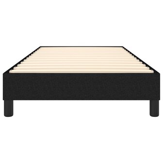 Bedframe zonder matras 90x190 cm stof zwart 5