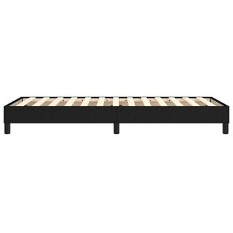 Bedframe zonder matras 90x190 cm stof zwart 6