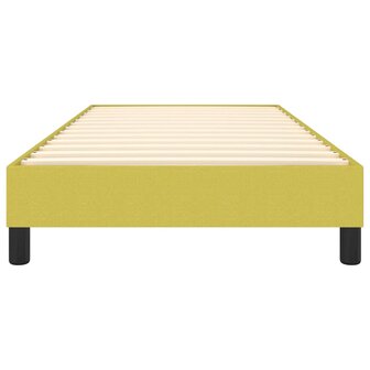 Bedframe zonder matras 100x200 cm stof groen 5