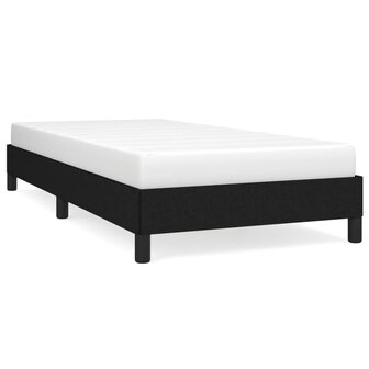 Bedframe zonder matras 90x190 cm stof zwart 2