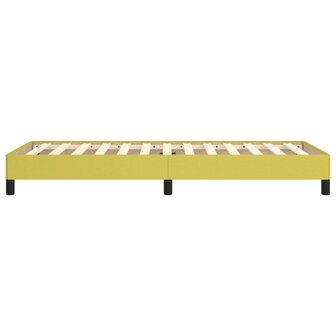 Bedframe zonder matras 100x200 cm stof groen 6
