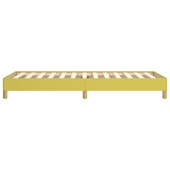 Bedframe zonder matras 100x200 cm stof groen 6