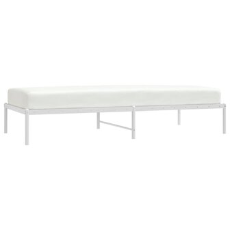 Bedframe metaal wit 90x200 cm 4