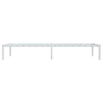 Bedframe metaal wit 90x190 cm 6