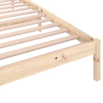 Bedframe massief grenenhout 90x200 cm 6