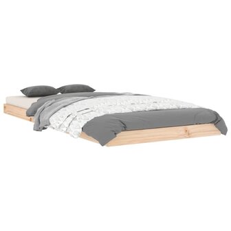Bedframe massief grenenhout 90x200 cm 3