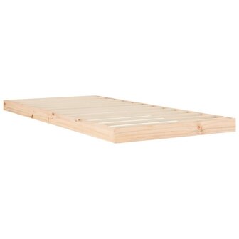 Bedframe massief grenenhout 90x200 cm 4