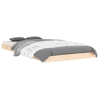 Bedframe massief grenenhout 90x190 cm 3