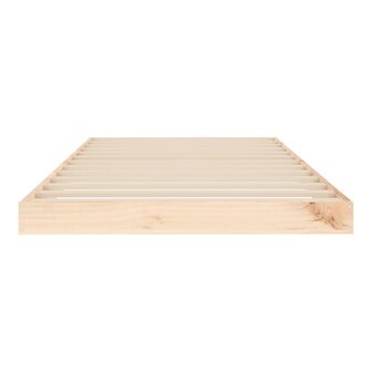 Bedframe massief grenenhout 90x190 cm 5