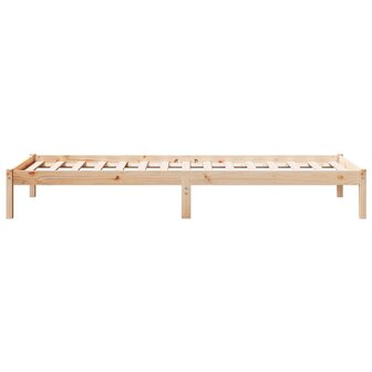 Bedframe extra lang zonder matras massief grenenhout 80x220 cm 5