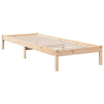 Bedframe extra lang zonder matras massief grenenhout 80x220 cm 6