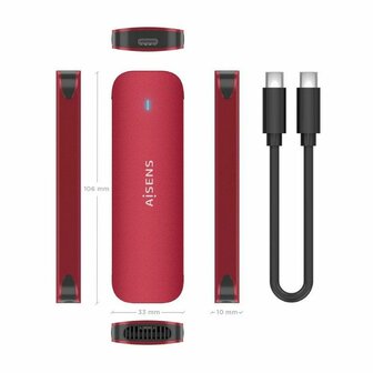 Hard drive hoes Aisens ASM2-027RED 1