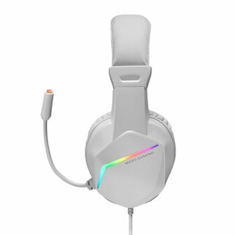 Gaming Headset met microfoon Mars Gaming MH122 Wit 2