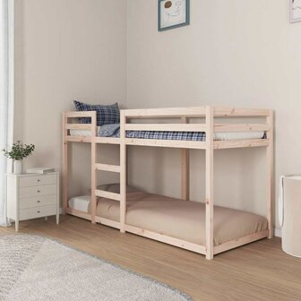 Stapelbed massief grenenhout 80x200 cm 3