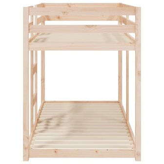 Stapelbed massief grenenhout 80x200 cm 6