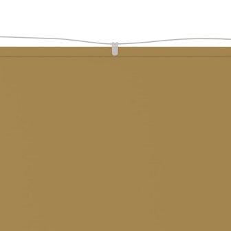 Luifel verticaal 60x270 cm oxford stof beige 3