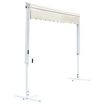 Luifel vrijstaand 3x3 m cr&egrave;me 4