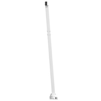 Luifelpaalset 300x245 cm ijzer wit  4