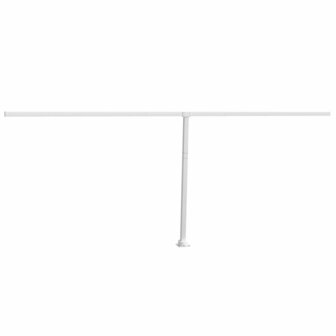 Luifelpaalset 600x245 cm ijzer wit  5