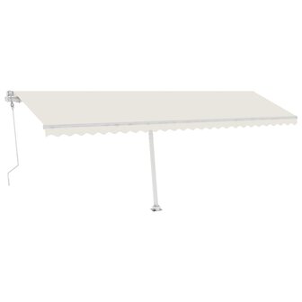 Luifelpaalset 600x245 cm ijzer wit  8