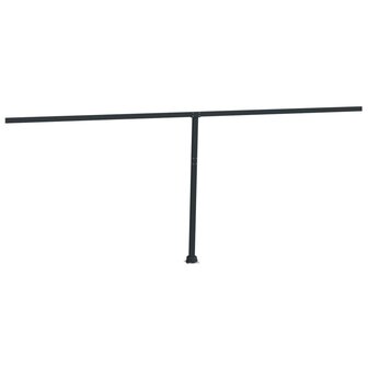 Luifelpaalset 600x245 cm ijzer antracietkleurig  5