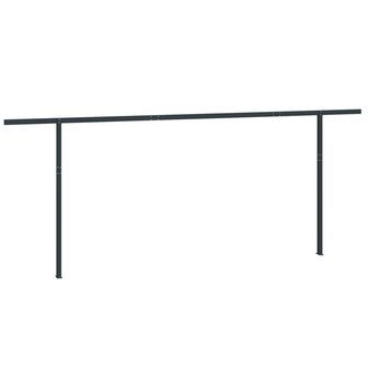 Luifelpaalset 600x245 cm ijzer antracietkleurig  5