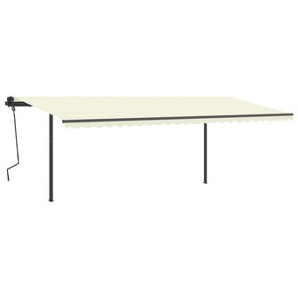 Luifelpaalset 600x245 cm ijzer antracietkleurig  6