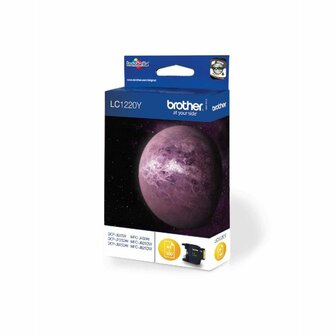 Originele inktcartridge Brother LC-1220YBP Geel 1