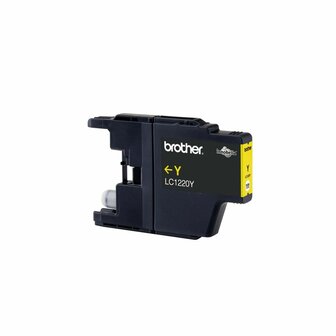 Originele inktcartridge Brother LC-1220YBP Geel 2