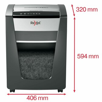 Papierversnipperaar Microsnippers Rexel M515 30 L 2