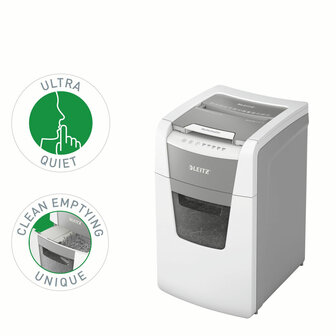 Papierversnipperaar Microsnippers Leitz IQ 150 Autofeed P5 3