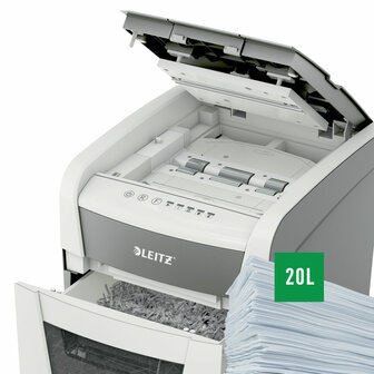 Papierversnipperaar Leitz IQ Autofeed 50X P4 20 L 7