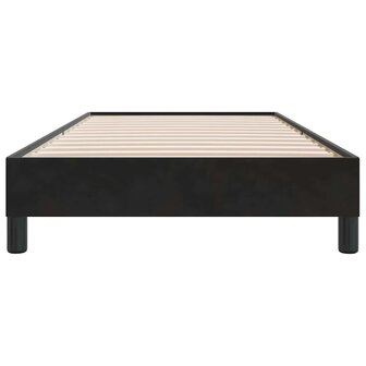 Boxspring zonder matras fluweel zwart 90x210 cm 5