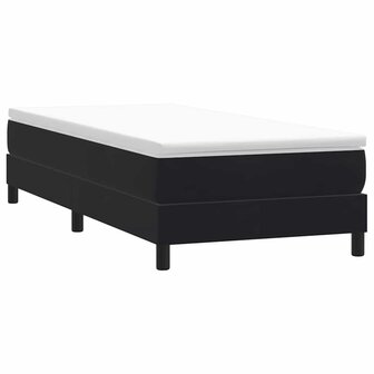 Boxspring zonder matras fluweel zwart 100x210 cm 1